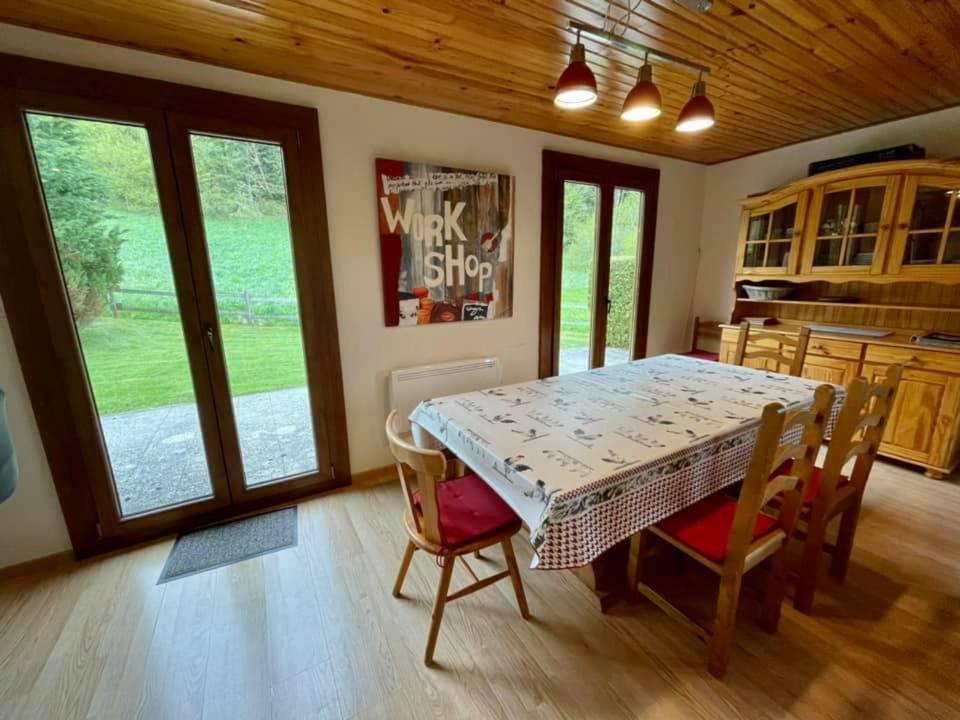 Le Bois Joli Chalet 4 Etoiles Cledicihome Cadre Paisible En Lisiere De Foret 제라르메르 객실 사진